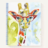 Smarty-Pants Giraffe Notitieboek (Voorkant)