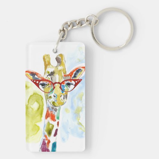 Smarty-Pants Giraffe Sleutelhanger (achterkant)