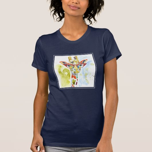 Smarty-Pants Giraffe T-shirt (Voorkant)