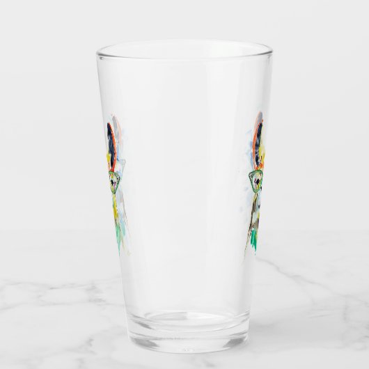 Smarty-Pants Llama Glas (Links)