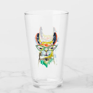 Smarty-Pants Llama Glas