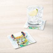 Smarty-Pants Llama Kartonnen Onderzetters (Insitu)