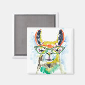 Smarty-Pants Llama Magneet (Voorkant / Achterkant)