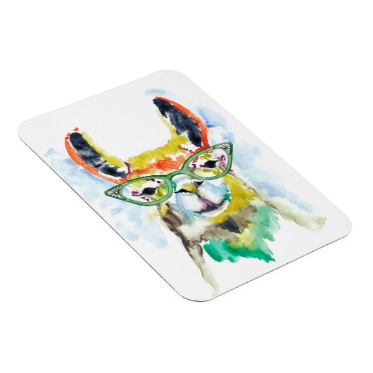 Smarty-Pants Llama Magneet (Rechterzijde)