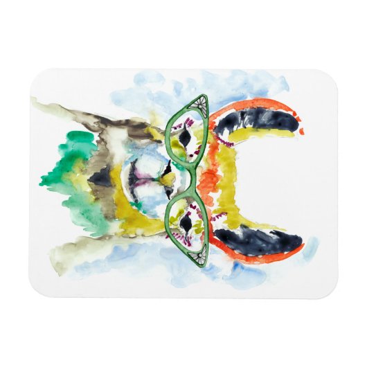 Smarty-Pants Llama Magneet (Horizontaal)