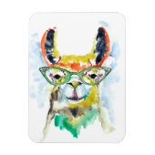 Smarty-Pants Llama Magneet (Verticaal)