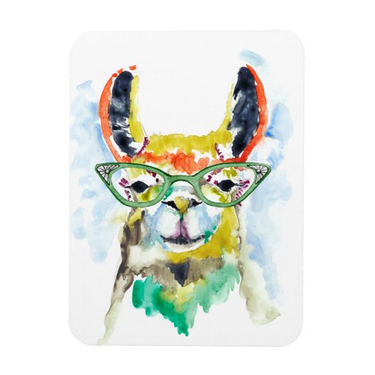 Smarty-Pants Llama Magneet (Verticaal)