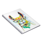 Smarty-Pants Llama Notitieboek (Rechterzijde)