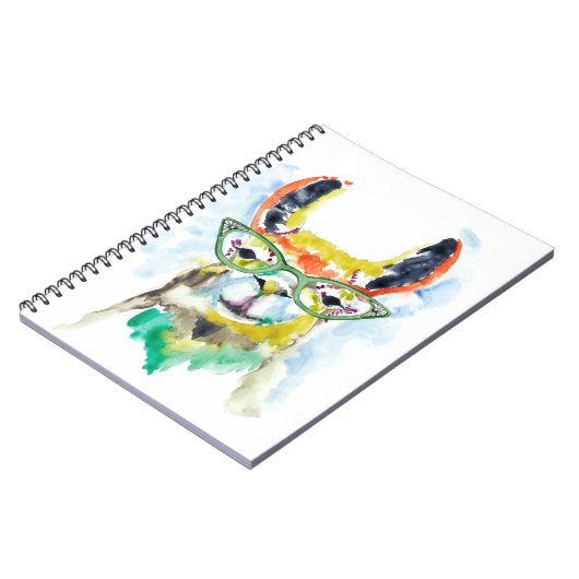 Smarty-Pants Llama Notitieboek (Linkerzijde)