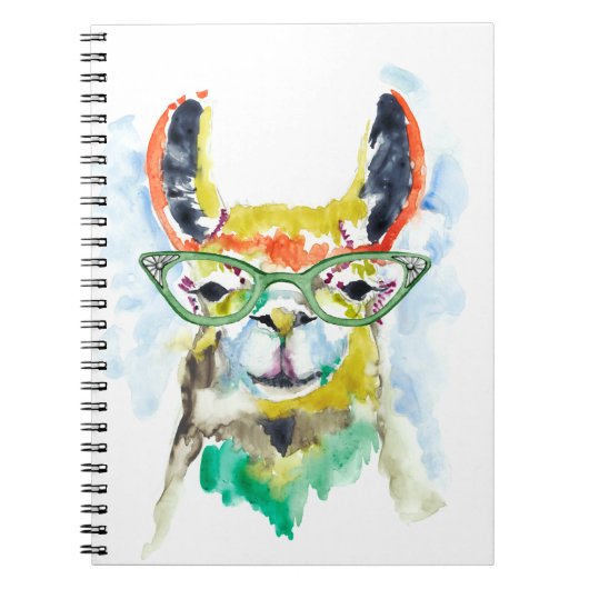 Smarty-Pants Llama Notitieboek (Voorkant)