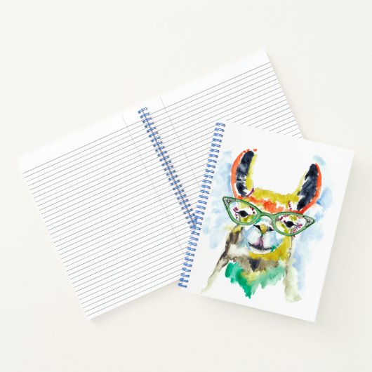 Smarty-Pants Llama Notitieboek (Binnen)