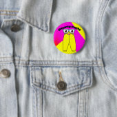 Smarty Pants Pin Ronde Button 5,7 Cm (In situ)