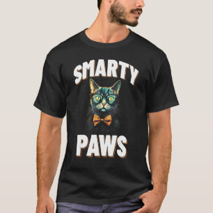 Smarty Paws Kat Dragen Bril T-shirt