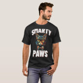 Smarty Paws Kattenbril T-shirt (Voorkant volledig)