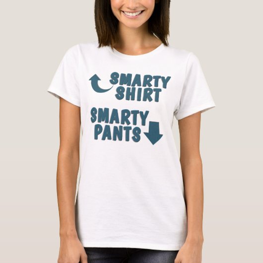 Smarty Shirt Smarty Pants (Voorkant)