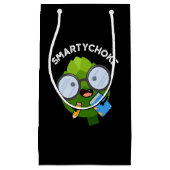 Smartychoke Funny Artichoke Pun Dark BG Klein Cadeauzakje (Voorkant)