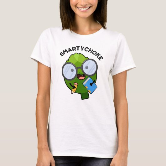 Smartychoke Funny Artichoke Pun T-shirt (Voorkant)