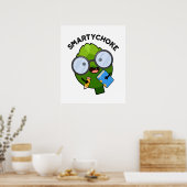 Smartychoke Funny Veggie Artichoke Pun Poster (Keuken)