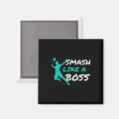Smash als een baas Badminton Speedminton Crossmint Magneet (Voorkant / Achterkant)