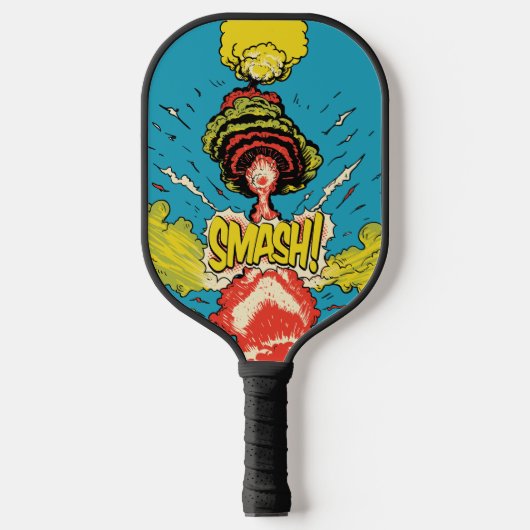 Smash Comic Pickleball Paddle (Voorkant)