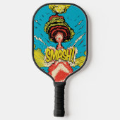 Smash Comic Pickleball Paddle (Achterkant)