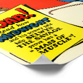  Smash Comics superheld Crime Fighter Poster (Hoek)