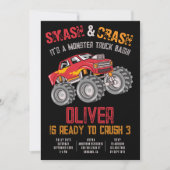 Smash & Crash Monster Truck Basdag Kaart (Voorkant)
