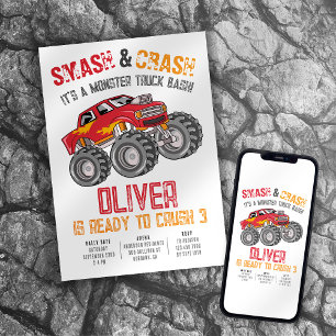 Smash & Crash Monster Truck Basdag Kaart