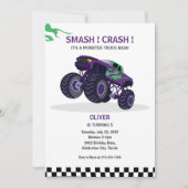 Smash & Crash - Verjaardag van de moderne monstert Kaart (Voorkant)