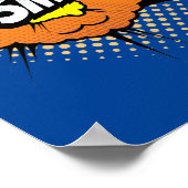 Smash! Dynamic Pop Art Comic Impact Poster (Hoek)