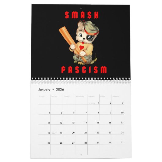 Smash Fascisme Kalender (Jan 2026)