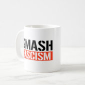 Smash Fascisme Koffiemok (Voorkant links)