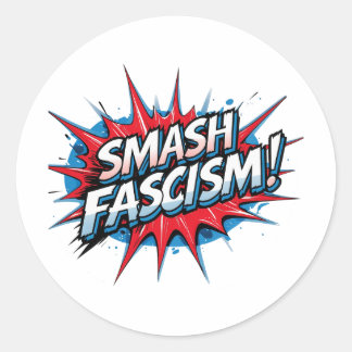 Smash Fascisme Sticker
