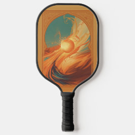 Smash in Marokko – Pickleball Energy Art Print Paddle