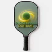 Smash in Marokko – Pickleball Energy Art Print Paddle (Achterkant)