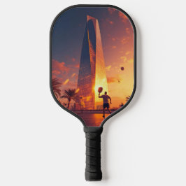 Smash in Marokko – Pickleball Energy Art Print Paddle