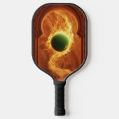 Smash in Marokko – Pickleball Energy Art Print Paddle (Voorkant)