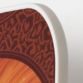 Smash in Marokko – Pickleball Energy Art Print Pickleball Paddle (Links Detail)