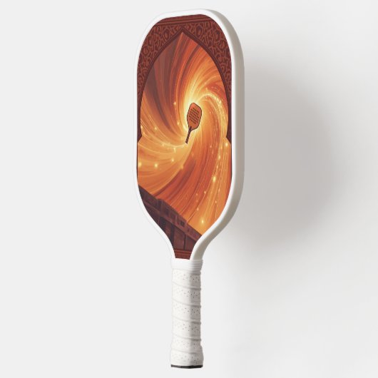 Smash in Marokko – Pickleball Energy Art Print Pickleball Paddle (Links)