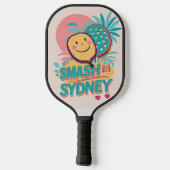 Smash in Sydney - Australië Pickleball Design Paddle (Achterkant)