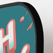 Smash in Sydney - Australië Pickleball Design Paddle (Links Detail)