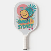 Smash in Sydney - Australië Pickleball Design Paddle (Achterkant)