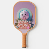 Smash in Sydney - Australië Pickleball Design Paddle (Achterkant)