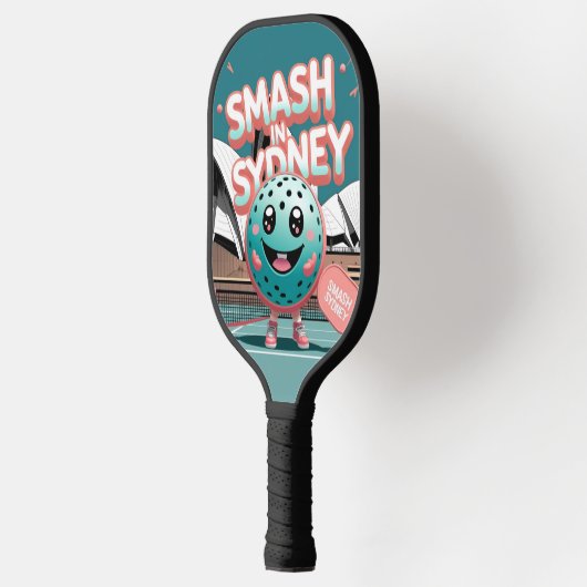 Smash in Sydney - Australië Pickleball Design Pickleball Paddle (Links)