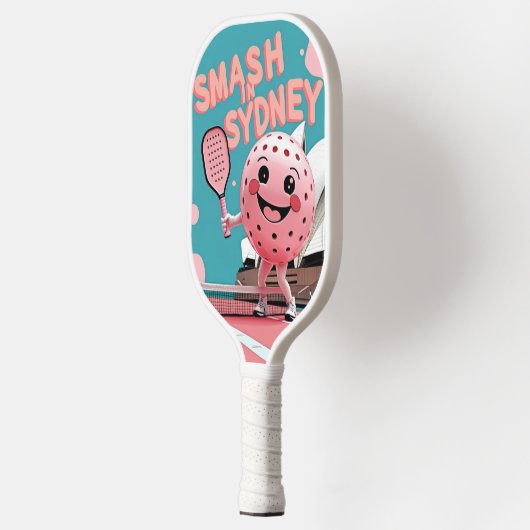 Smash in Sydney - Australië Pickleball Design Pickleball Paddle (Links)