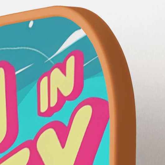 Smash in Sydney - Australië Pickleball Design Pickleball Paddle (Links Detail)