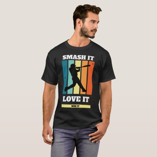 Smash it Love it Win het T-shirt (Voorkant volledig)