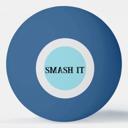 Smash it win it pingpongbal (Voorkant)