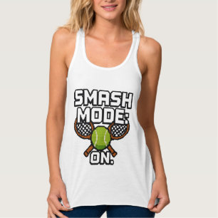 🎾 Smash Mode: AAN — Dames Tanktop   Pixel Sport