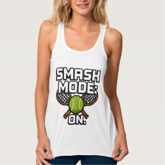 🎾 Smash Mode: AAN — Dames Tanktop | Pixel Sport